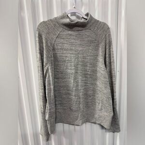 Time and Tru Women's Gray Turtleneck Sweater